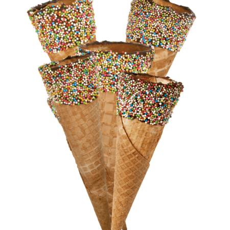 Cornete Choco Rainbow - 325 buc.