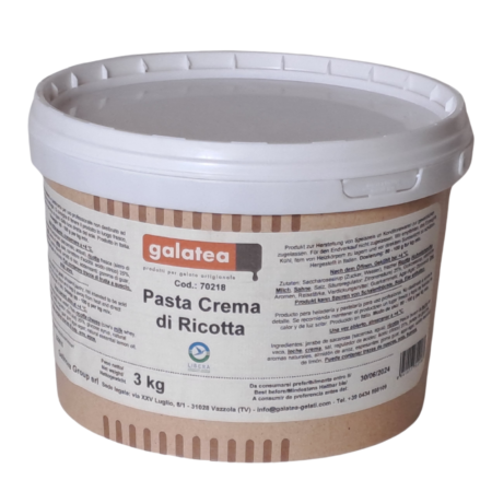 Pasta Ricotta - Pasta Crema di Ricotta Galatea