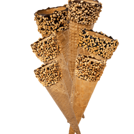 Cornete Choco Alune - 325 buc.